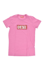Girls Pink Logo T-Shirt 1