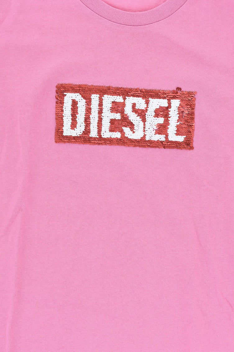 Girls Pink Logo T-Shirt 3