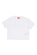 Girls White Logo T-Shirt 1