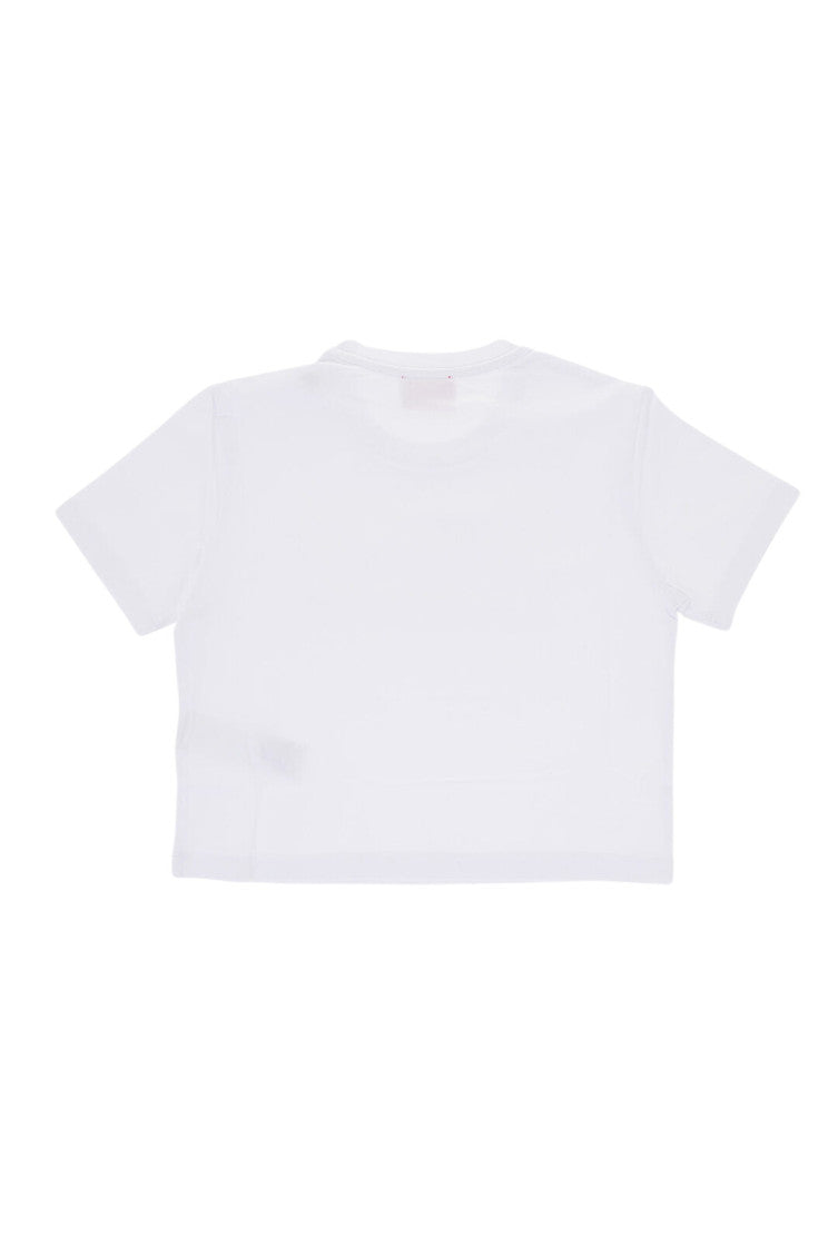 Girls White Logo T-Shirt 2