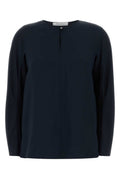 Navy Blue Round Neck Sweater 1