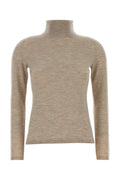 Beige Turtle Neck Sweater 1