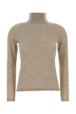 Beige Turtle Neck Sweater 1
