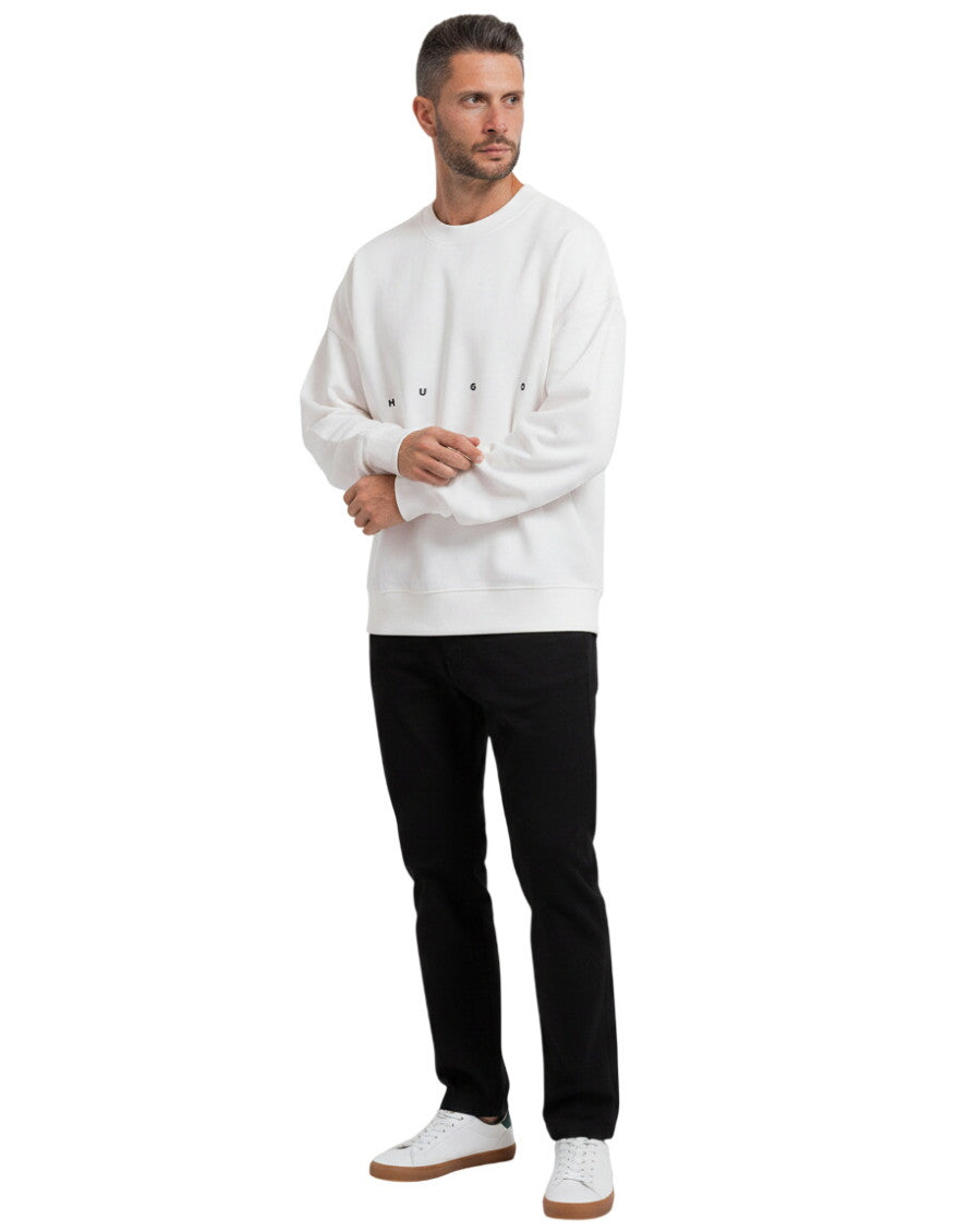 White Oversized Sweatshirt 1