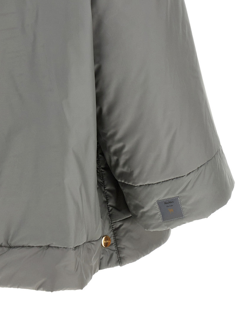 Grey Solid Hood Jacket 4