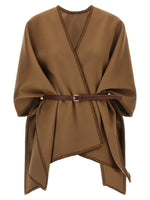 Beige V Neck Trench Coat 1