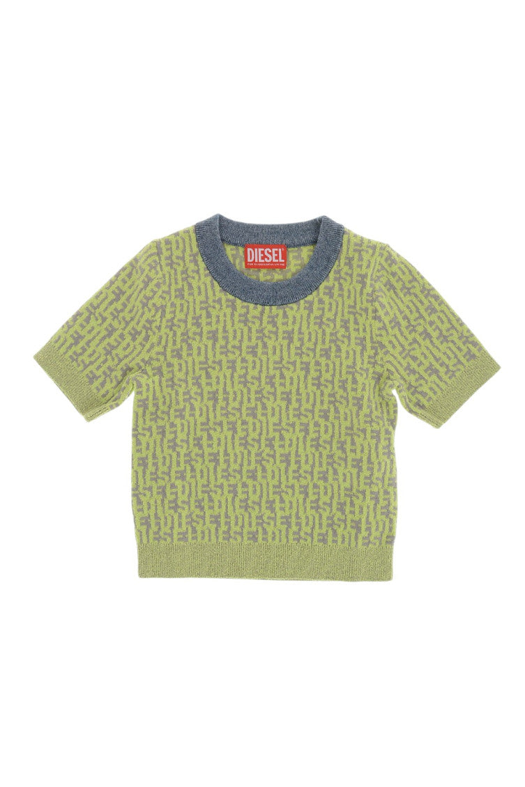 Girls Green Logo T-Shirt 1
