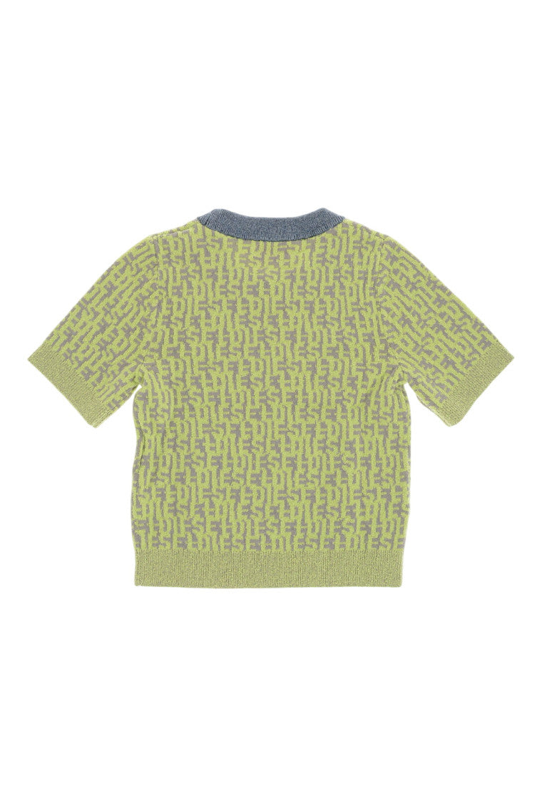 Girls Green Logo T-Shirt 2