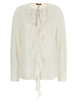 White Regular Solid Shirt 1