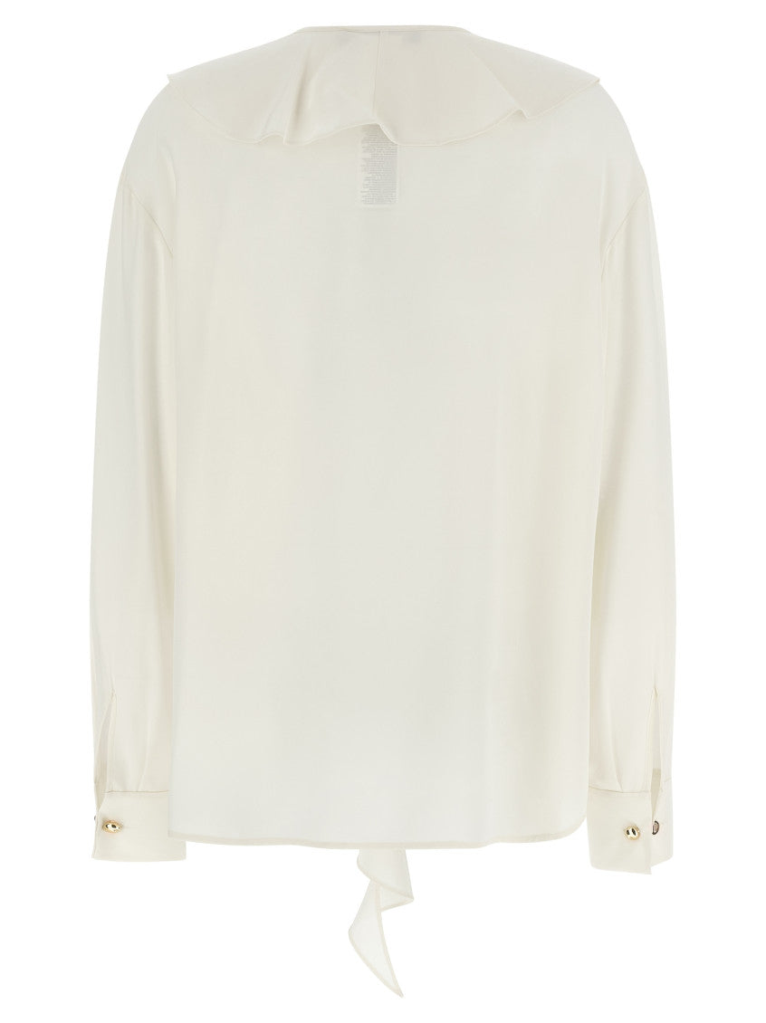 White Regular Solid Shirt 2