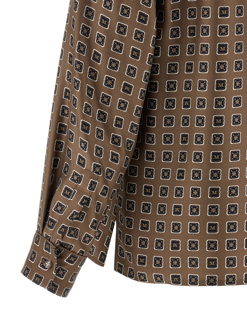 Brown Regular Printed Shirt 4