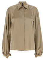 Beige Regular Solid Shirt 1