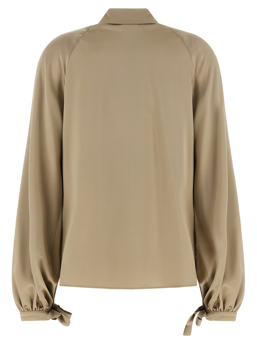Beige Regular Solid Shirt 2