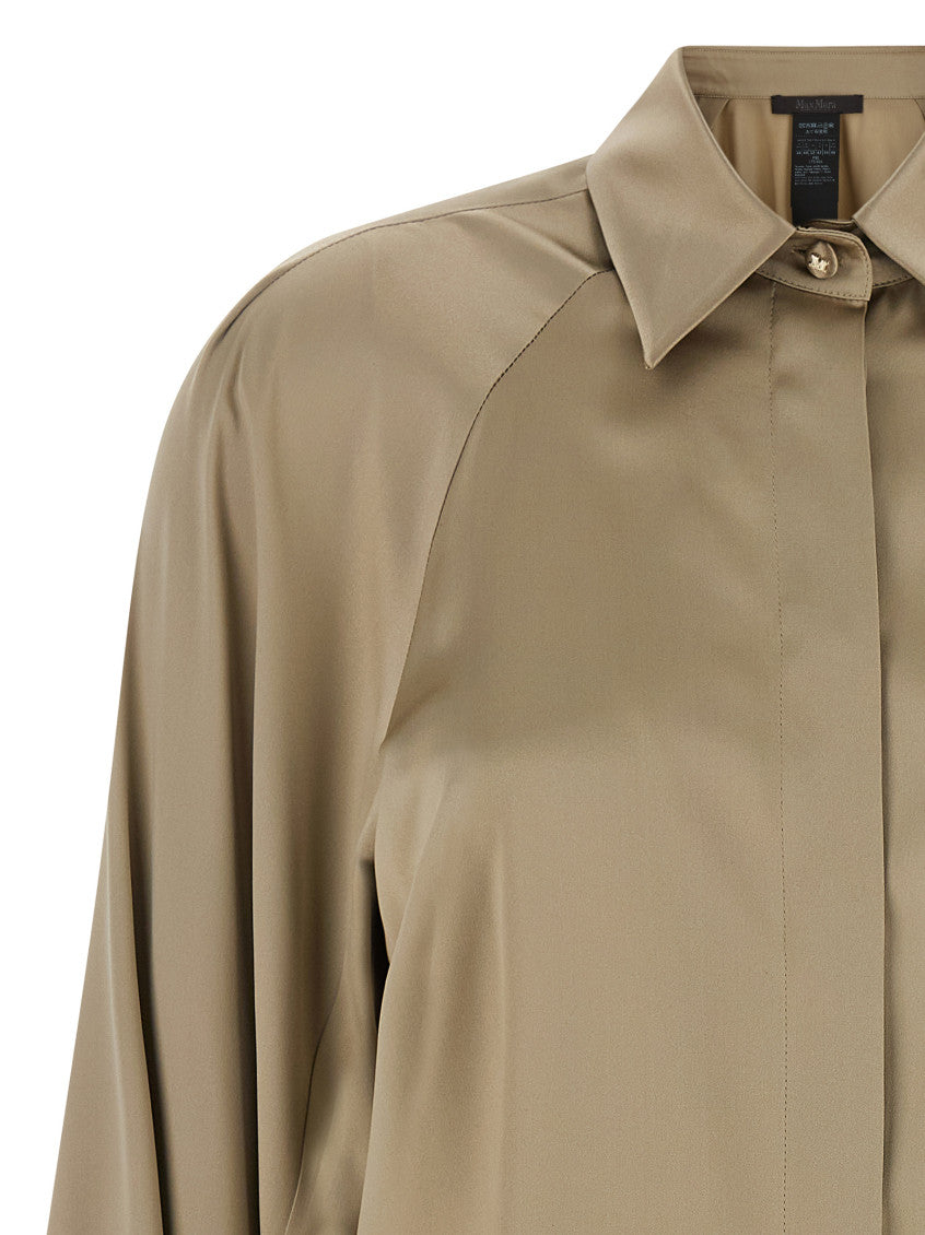 Beige Regular Solid Shirt 3