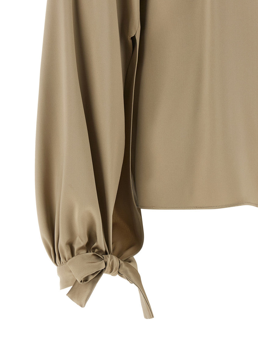 Beige Regular Solid Shirt 4