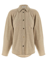 Beige Comfort Solid Shirt 1