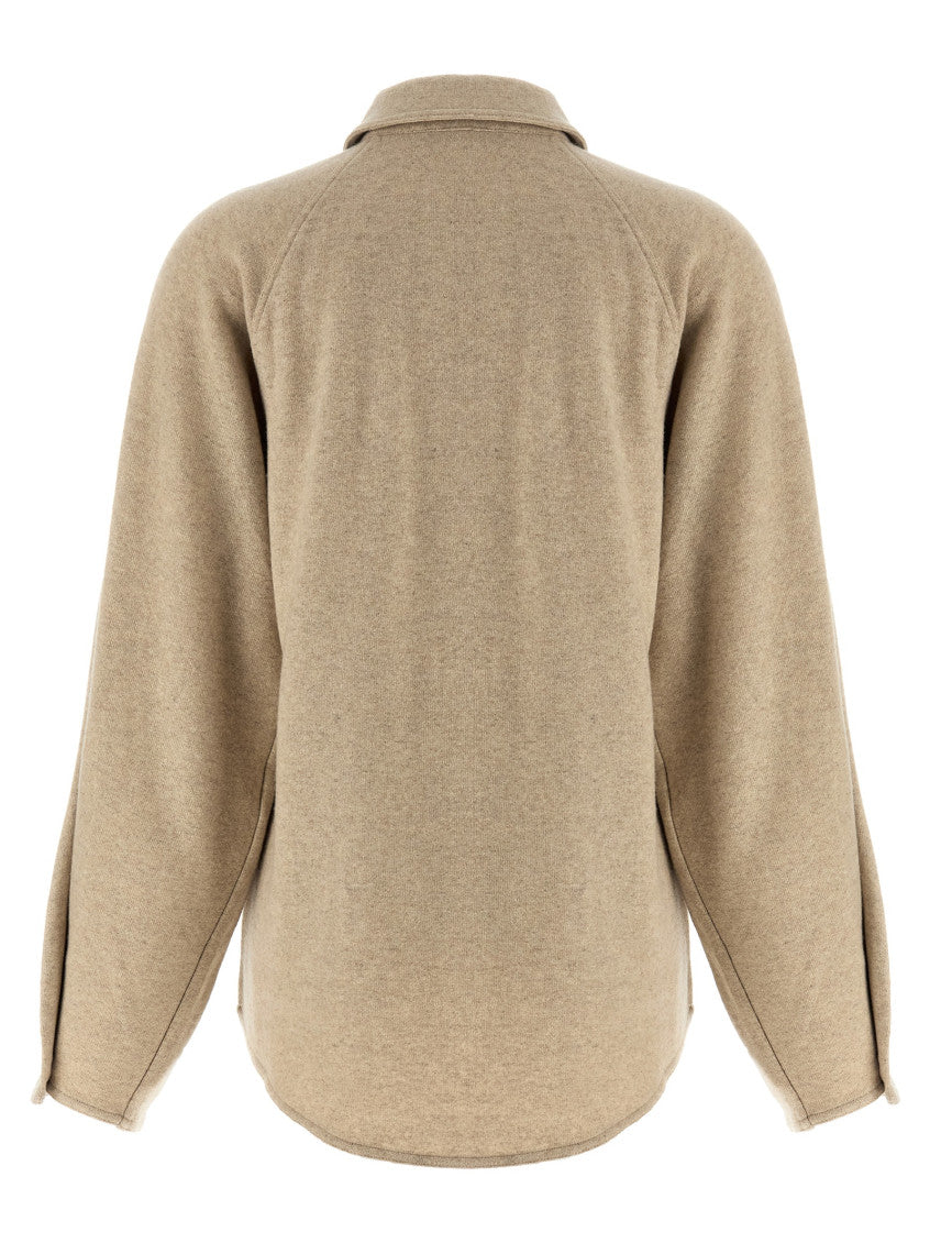 Beige Comfort Solid Shirt 2
