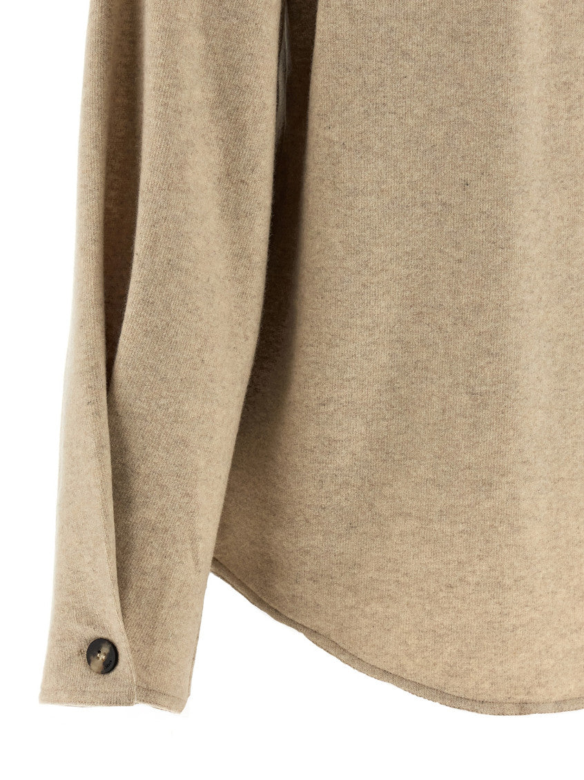 Beige Comfort Solid Shirt 4