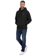 Black Graphic Print Hoodie 1