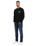 Black Logo Crew Neck Sweatshirt 1