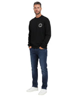 Black Logo Crew Neck Sweatshirt 1