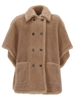 Beige Shirt Collar Trench Coat 1