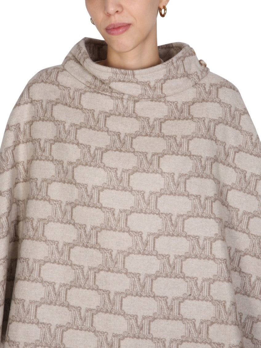 Beige Logo Trench Coat 4