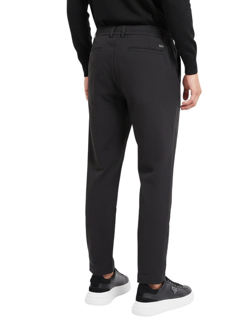 Black Drawstring Trousers 2