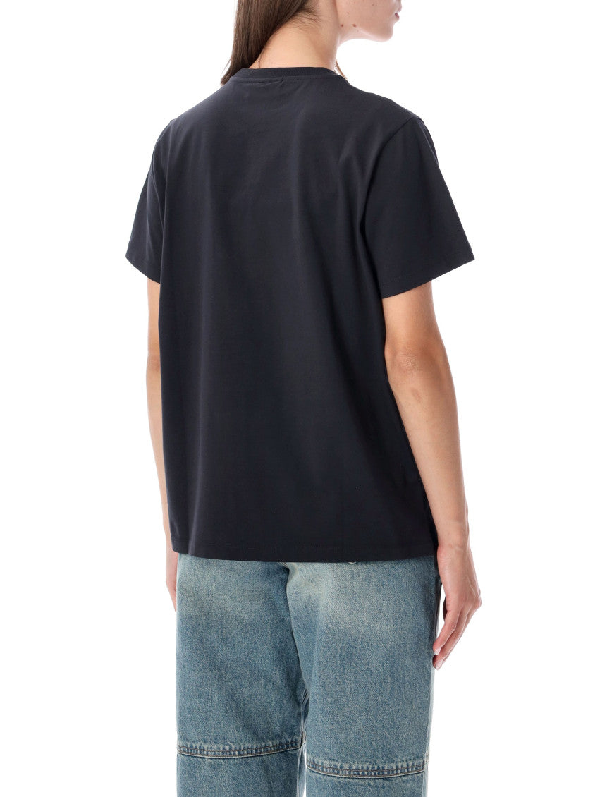 Black Graphic Crew Neck T-Shirt 2