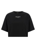 Black Logo Crew Neck T-Shirt 1