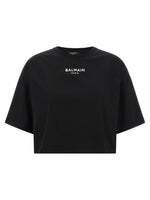 Black Logo Crew Neck T-Shirt 1