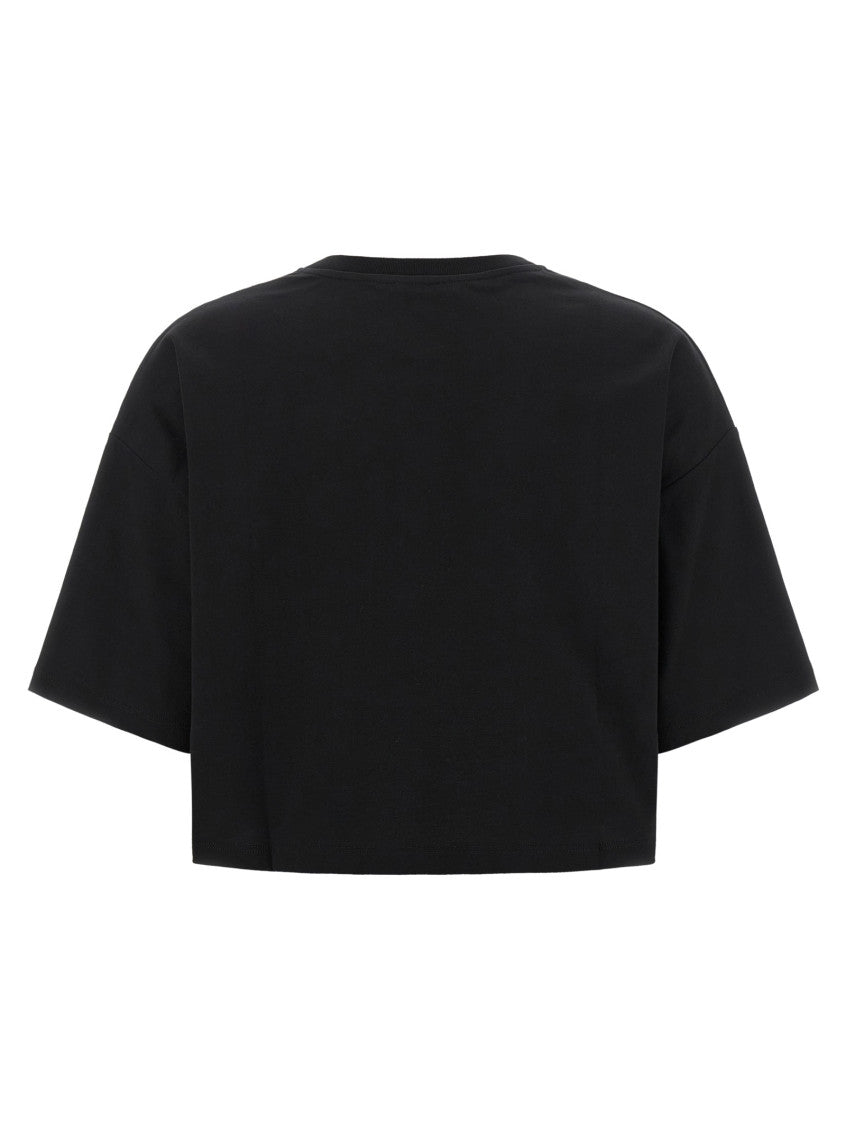 Black Logo Crew Neck T-Shirt 2
