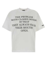 White Graphic Crew Neck T-Shirt 1