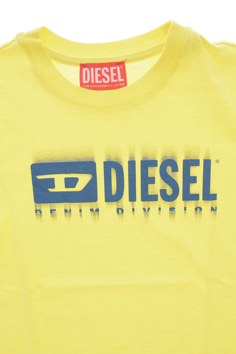 Boys Yellow Logo T-Shirt 3