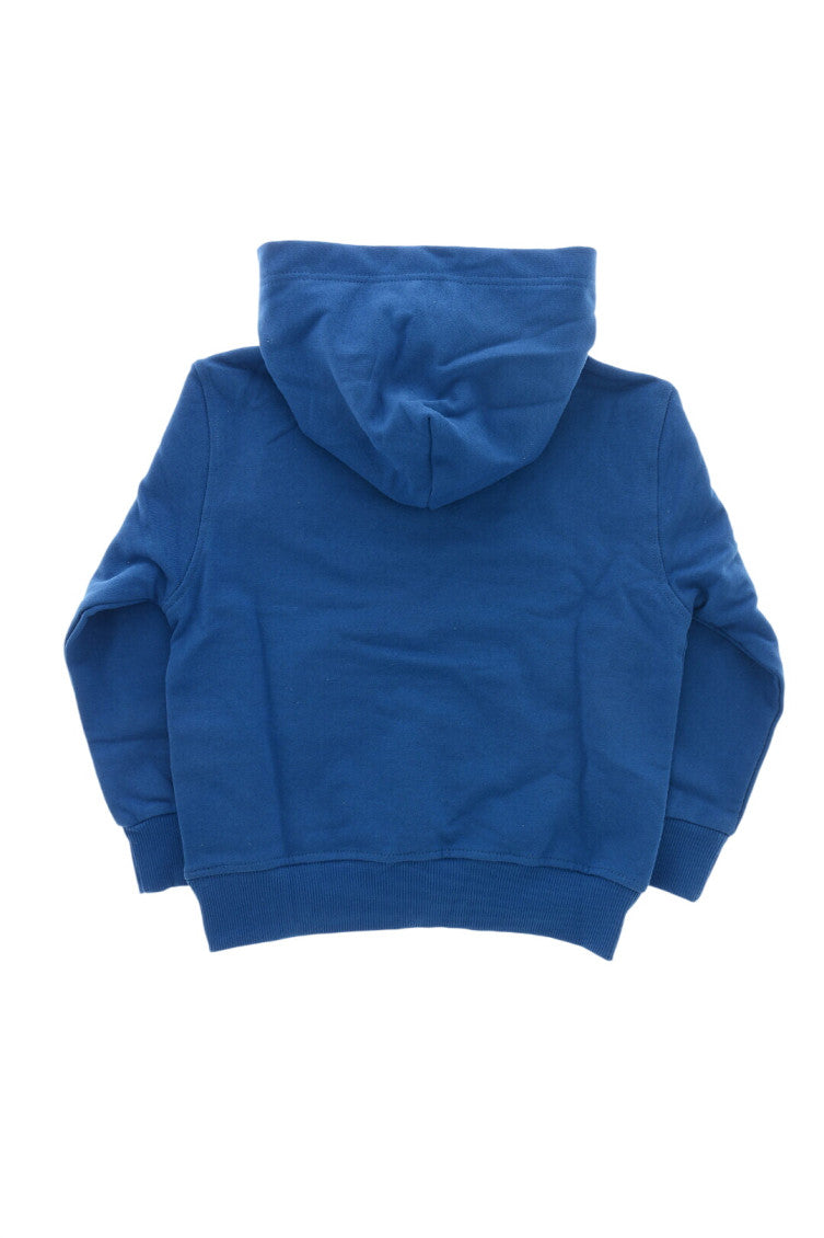 Boys Blue Logo Hoodie 2
