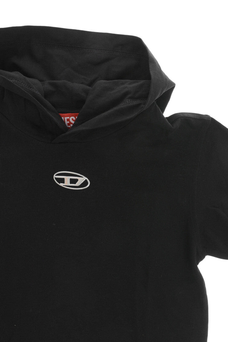 Boys Black Logo Hoodie 3