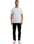 White Logo Crew Neck T-Shirt 1