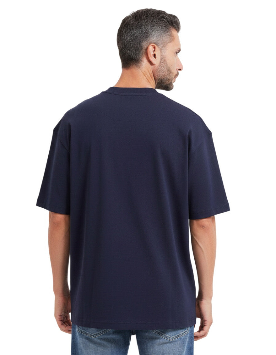 Blue Relaxed Logo T-Shirt 2