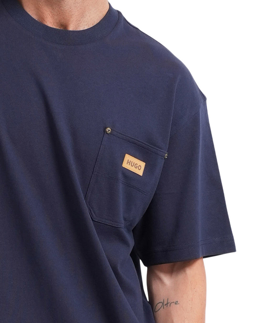 Blue Relaxed Logo T-Shirt 3