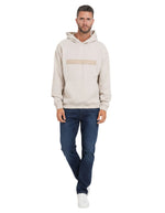 Beige Regular Logo Hoodie 1