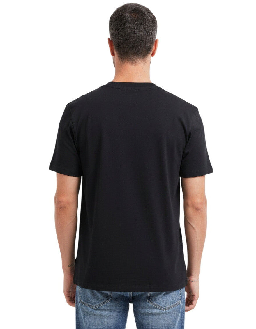 Black Logo Crew Neck T-Shirt 2
