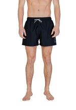 Black Logo Swim Shorts 1