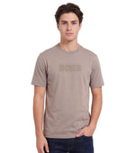 Grey Logo Crew Neck T-Shirt 1