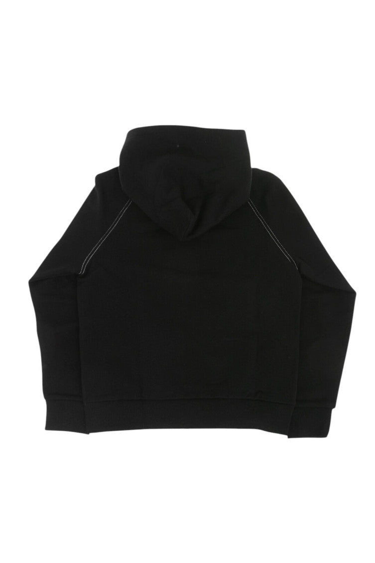 Boys Black Graphic Hoodie 2