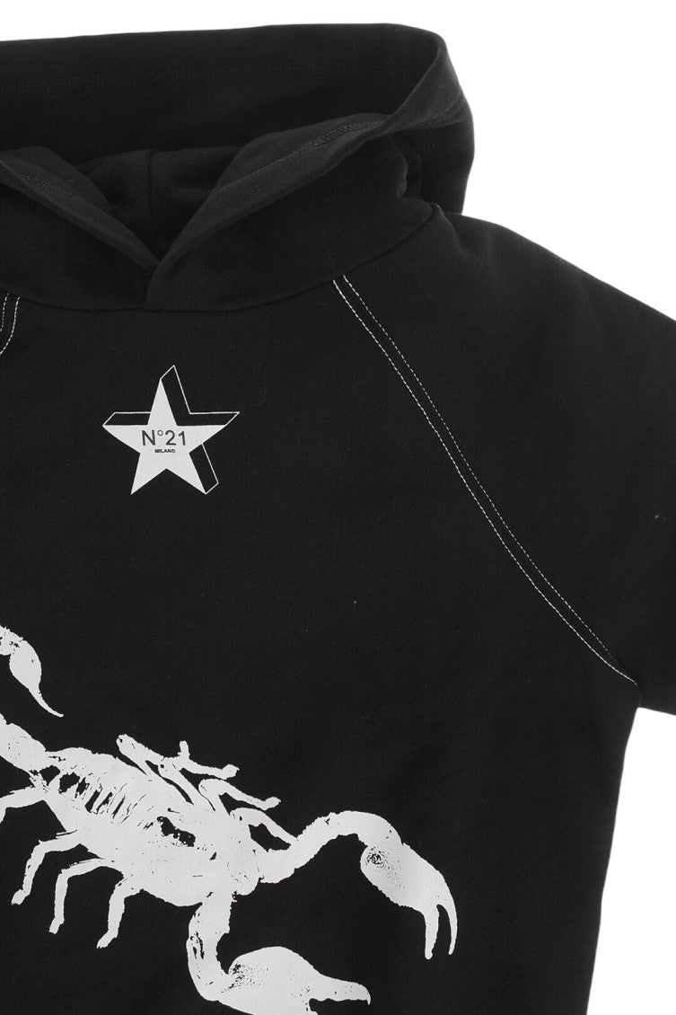 Boys Black Graphic Hoodie 3