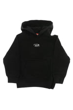 Boys Black Logo Hoodie 1