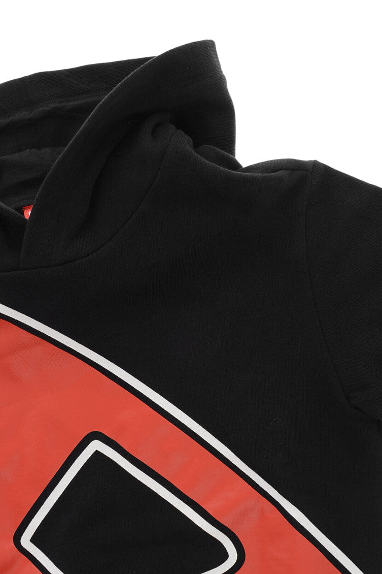 Boys Black Graphic Hoodie 3