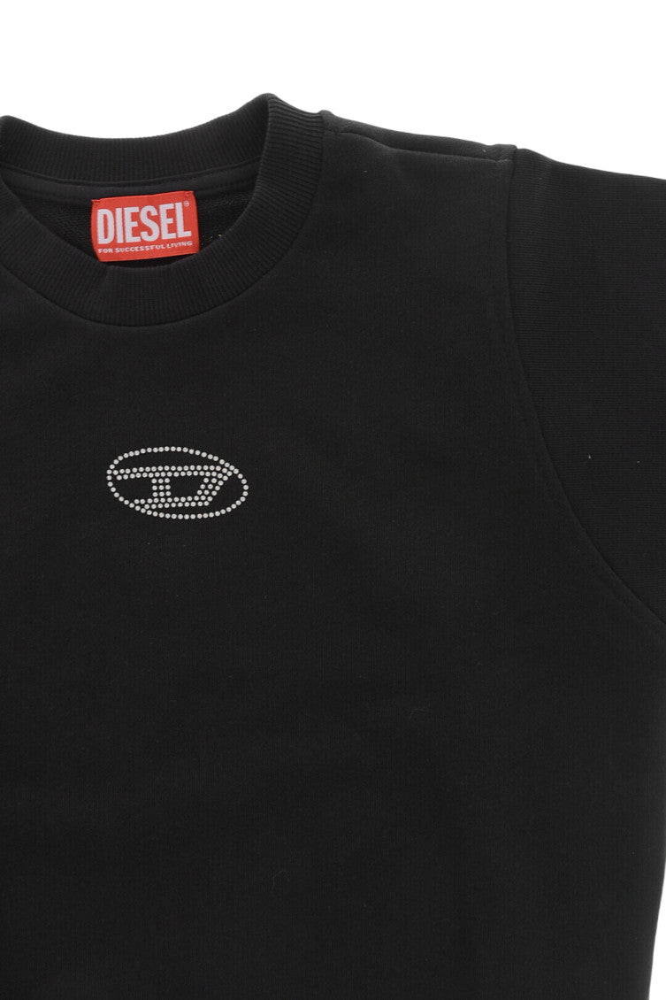 Girls Black Logo Sweatshirt 3