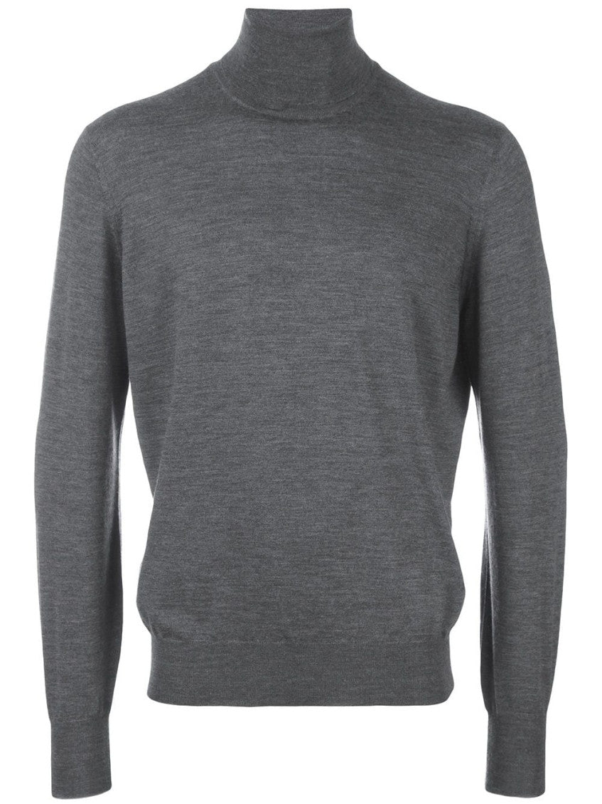 Grey Turtle-neck Sweater 1