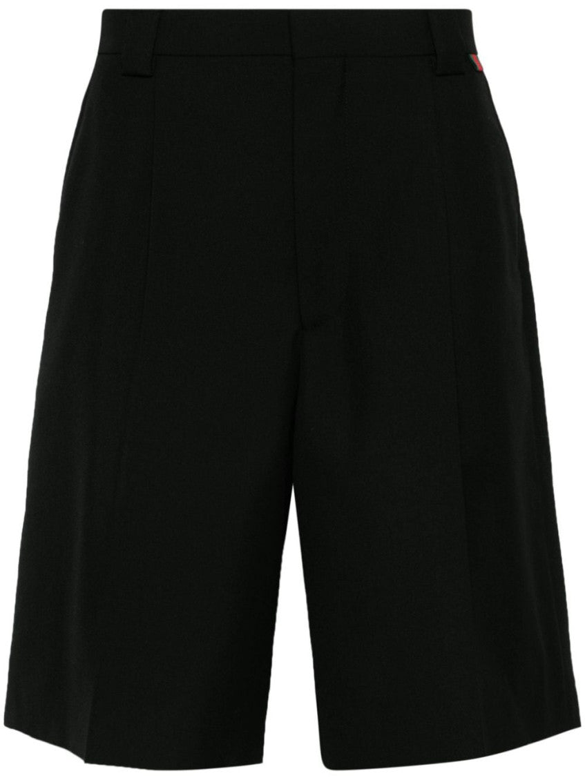 Black Logo Shorts 1